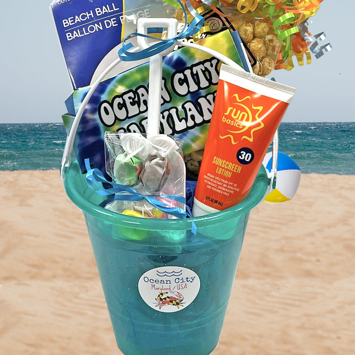 Ocean City Maryland Sand Pail Gift Set Summertime Visitor Favorite – Gifts  Fulfilled