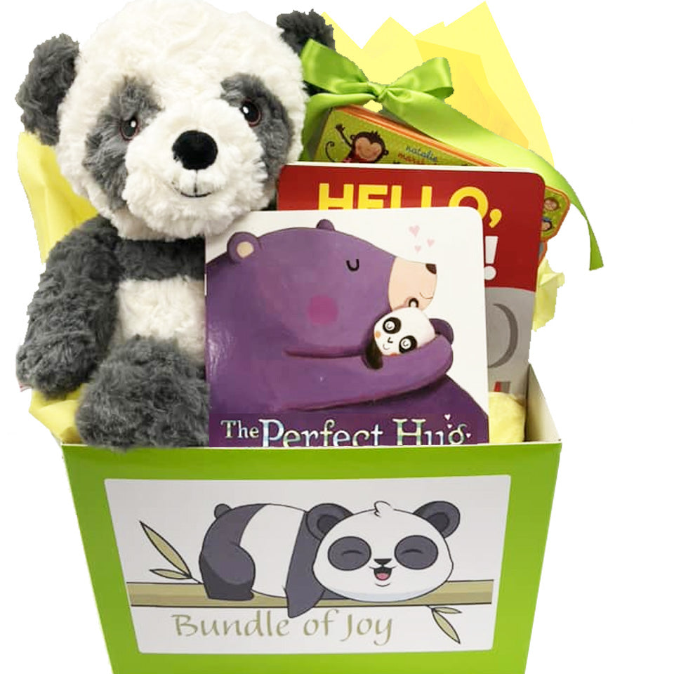 Bundle of Joy Baby Books Gift Box Gender Neutral Design for Baby Boys and Baby Girls