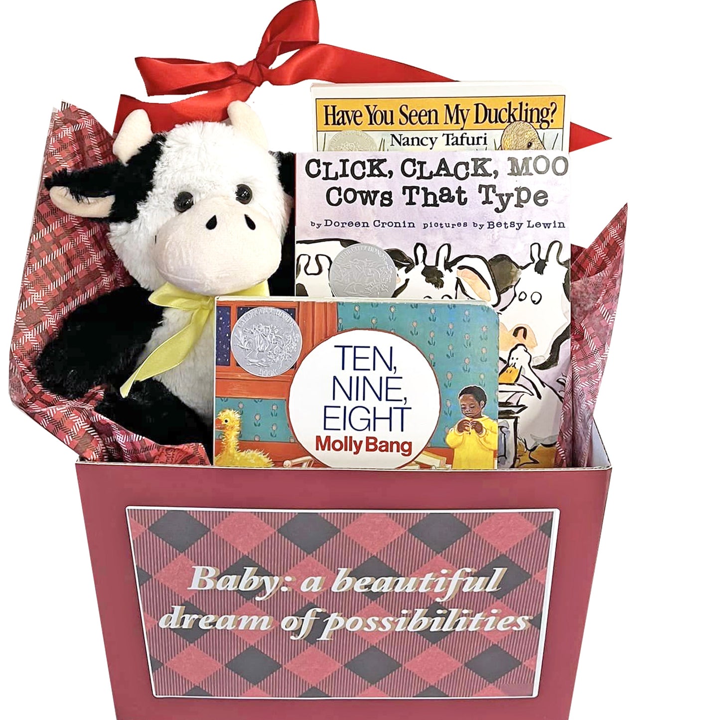 Caldecott Books Baby Gift Box Gender Neutral for Boys and Girls