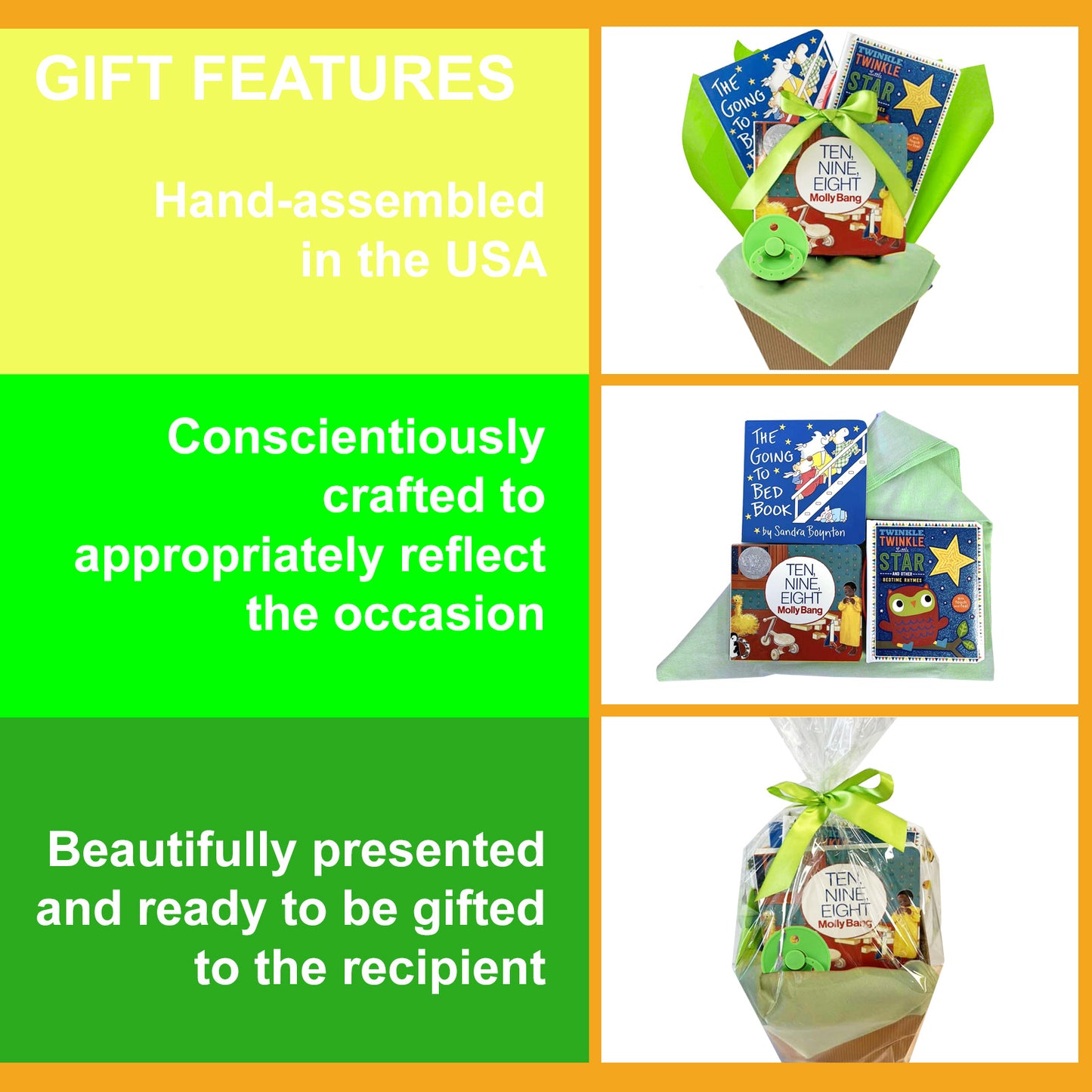 Good Nights Baby Gift Box for Newborn Boys and Girls Gender Free Baby Shower Gift, Newborn Gift, Adoption Gift
