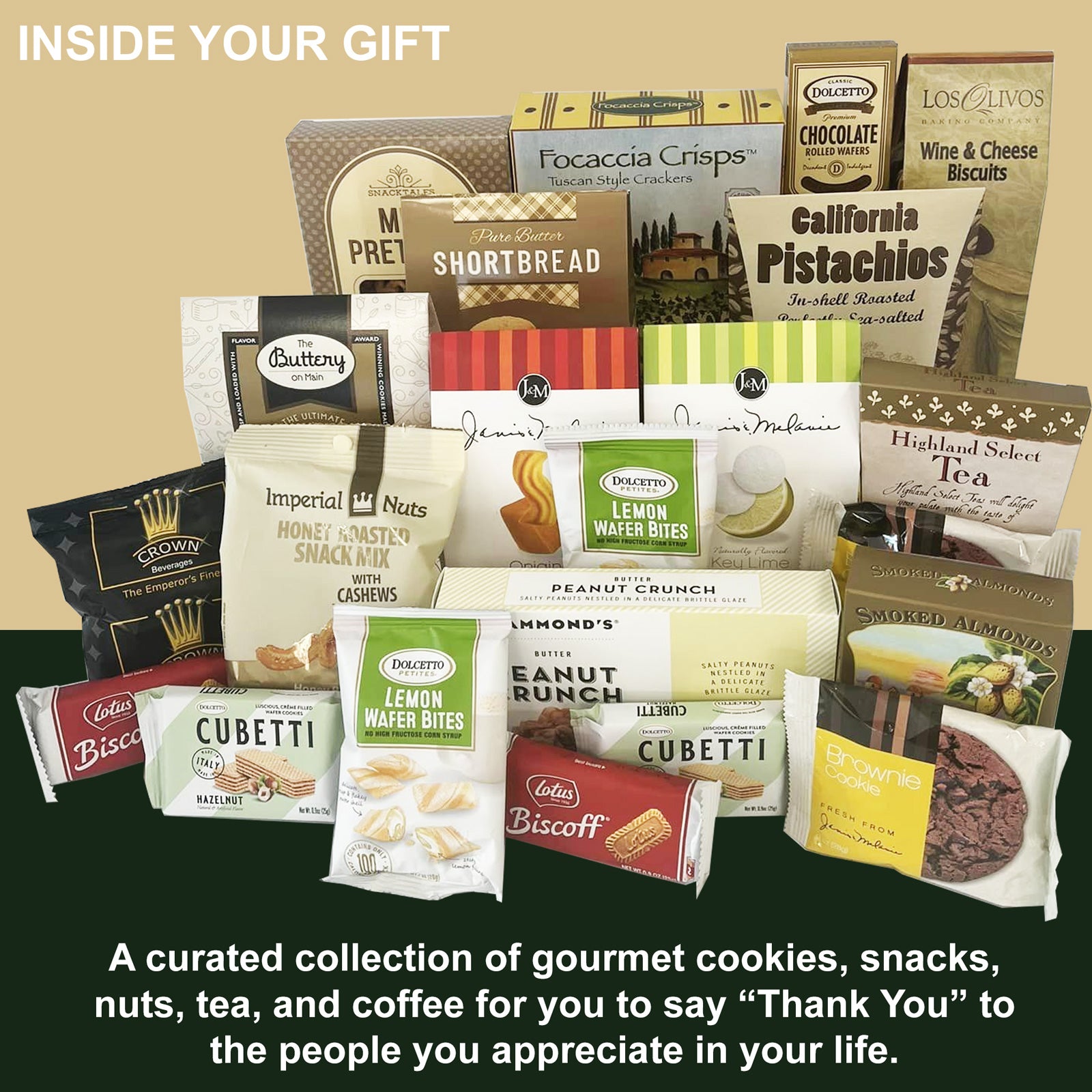 Thank You Book & Chocolates, Food Gift Baskets: Olive & Cocoa, LLC