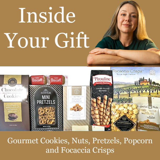 Men's Sympathy Gift Box for Sending Condolences on the Loss of a Loved One a Gourmet Gift for Men with Nuts, Cookies and Snacks to Deliver Support to Men who are Grieving