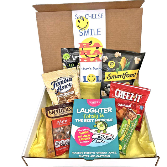 Laughter is the Best Medicine Get Well Gift Box for Men and Women