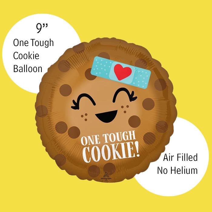 One Tough Cookie Get Well Gift for Adults, Teens, Kids Unisex Design for After Surgery, Recovery, Illness, Thinking of You