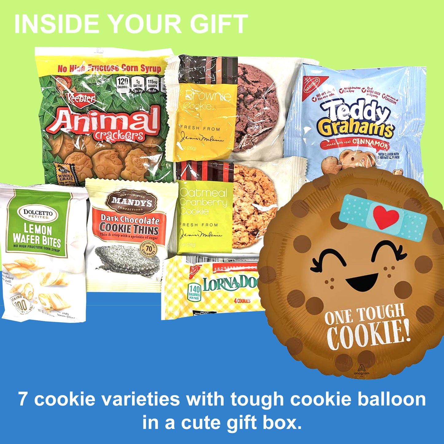 One Tough Cookie Care Package Get Well Gift for Adults, Teens, Kids