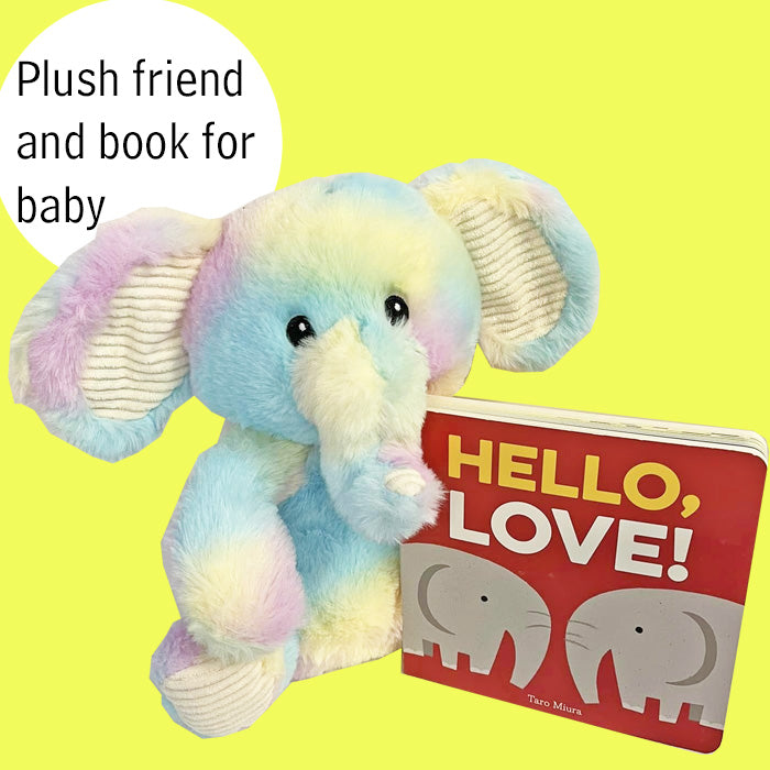 Hello Love! Baby Gift Set with Book and Plush