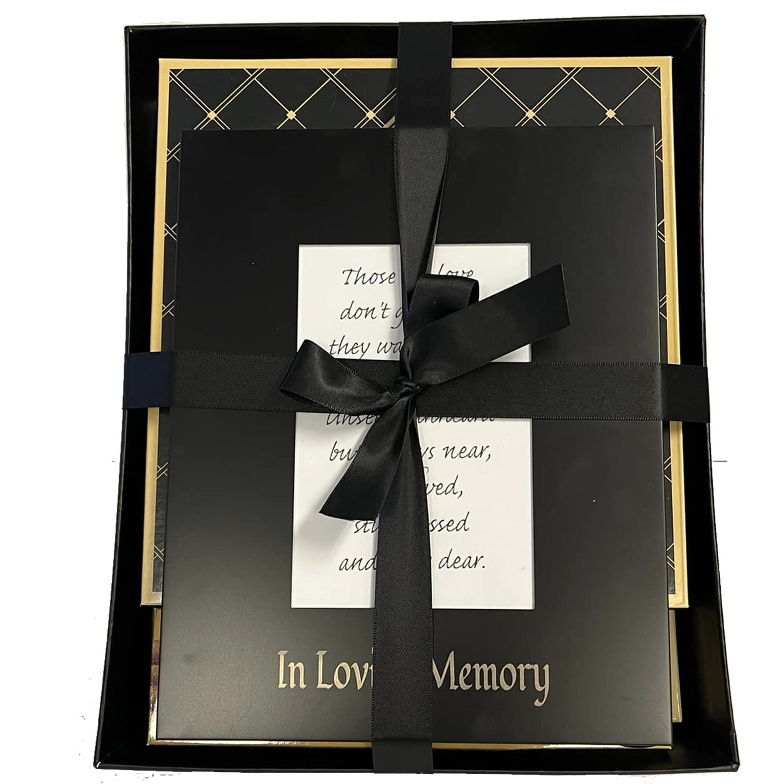 Remembering with Love Sympathy Gift with Photo Frame for Men and for Women