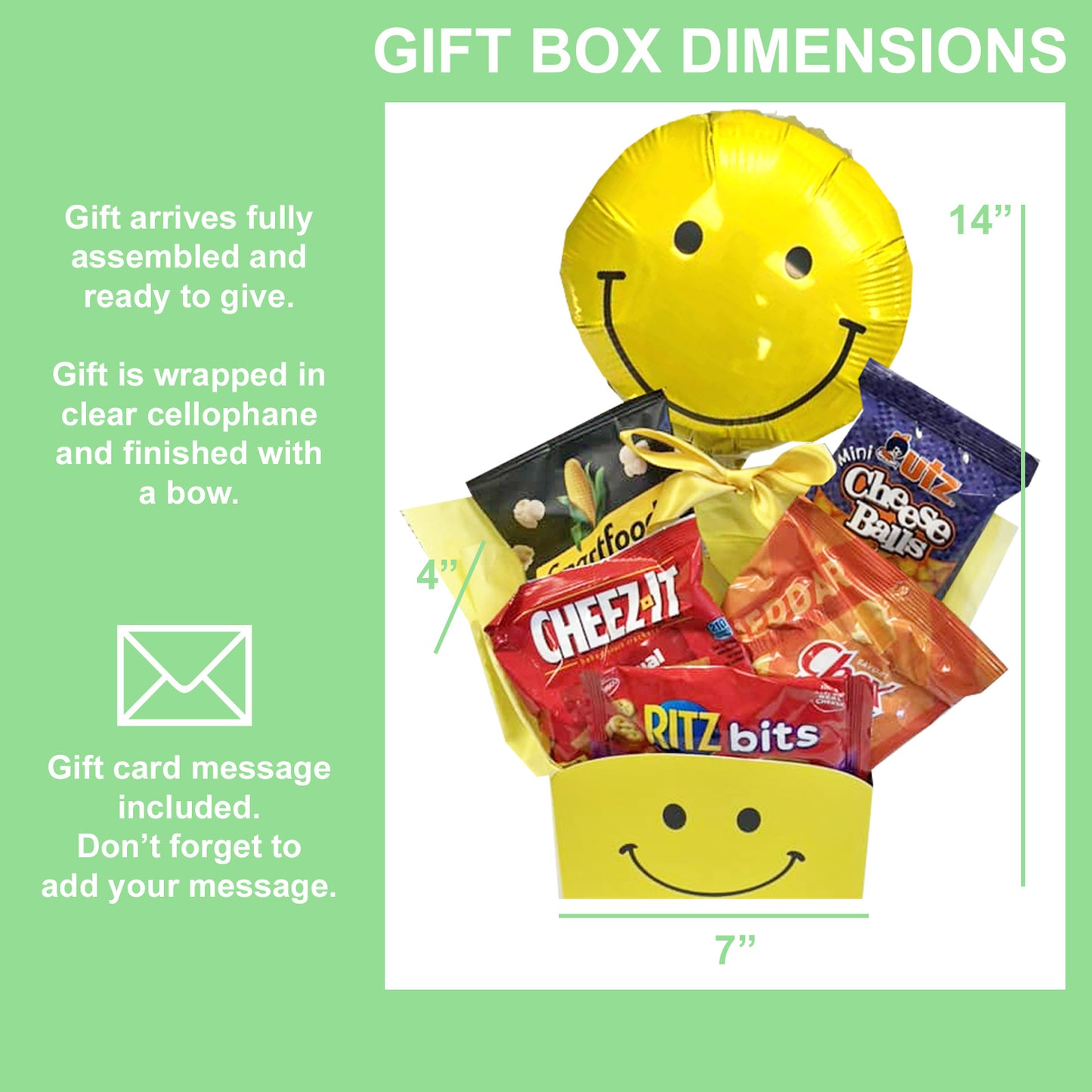 Say Cheese It's Your Birthday Gift Box for Kids, Teens, College Students, Men and Women Unisex Design for All Ages