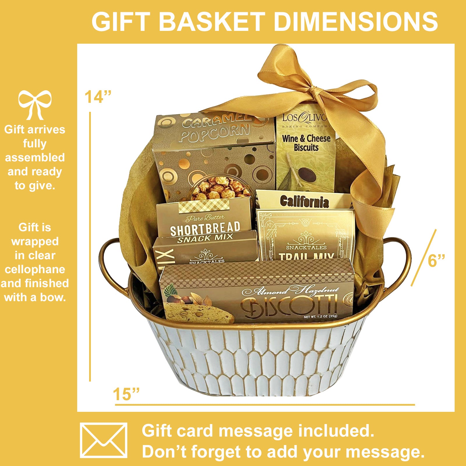 Gratitude Gourmet Gift Basket An Elegant Show of Appreciation