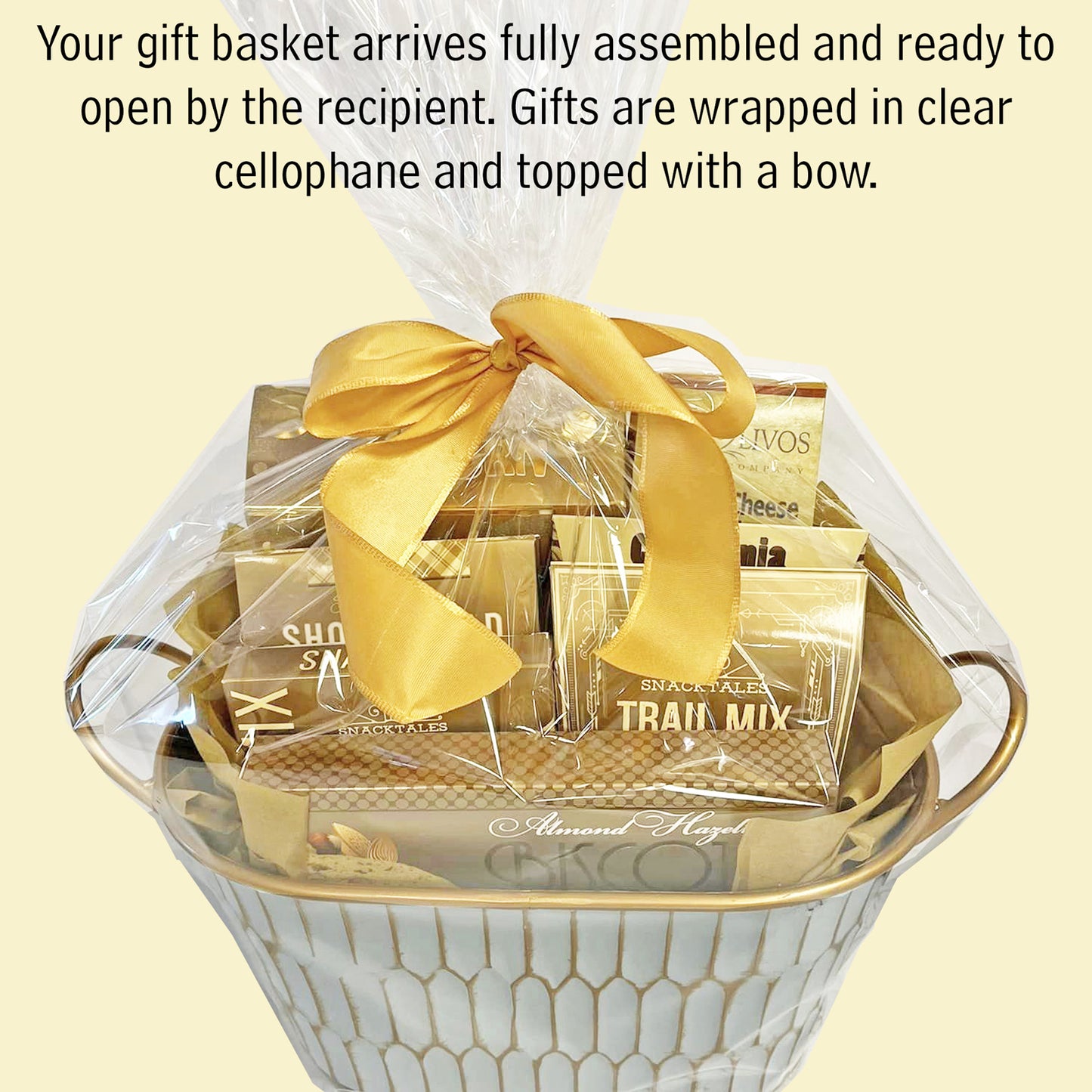Gratitude Gourmet Gift Basket An Elegant Show of Appreciation