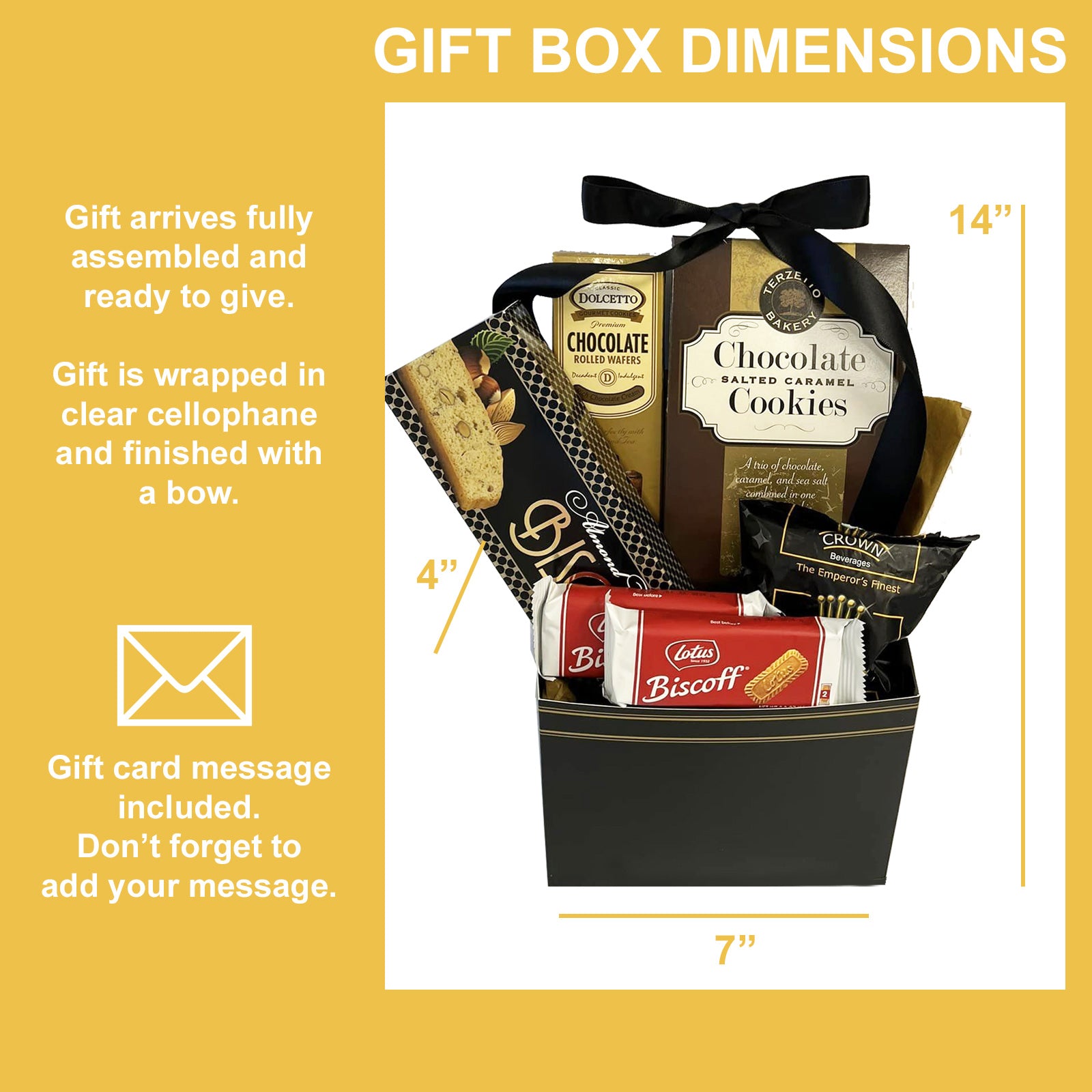 Sympathy Gift Box for Loss of Loved One with Coffee and Cookies a Thoughtful Bereavement Gift