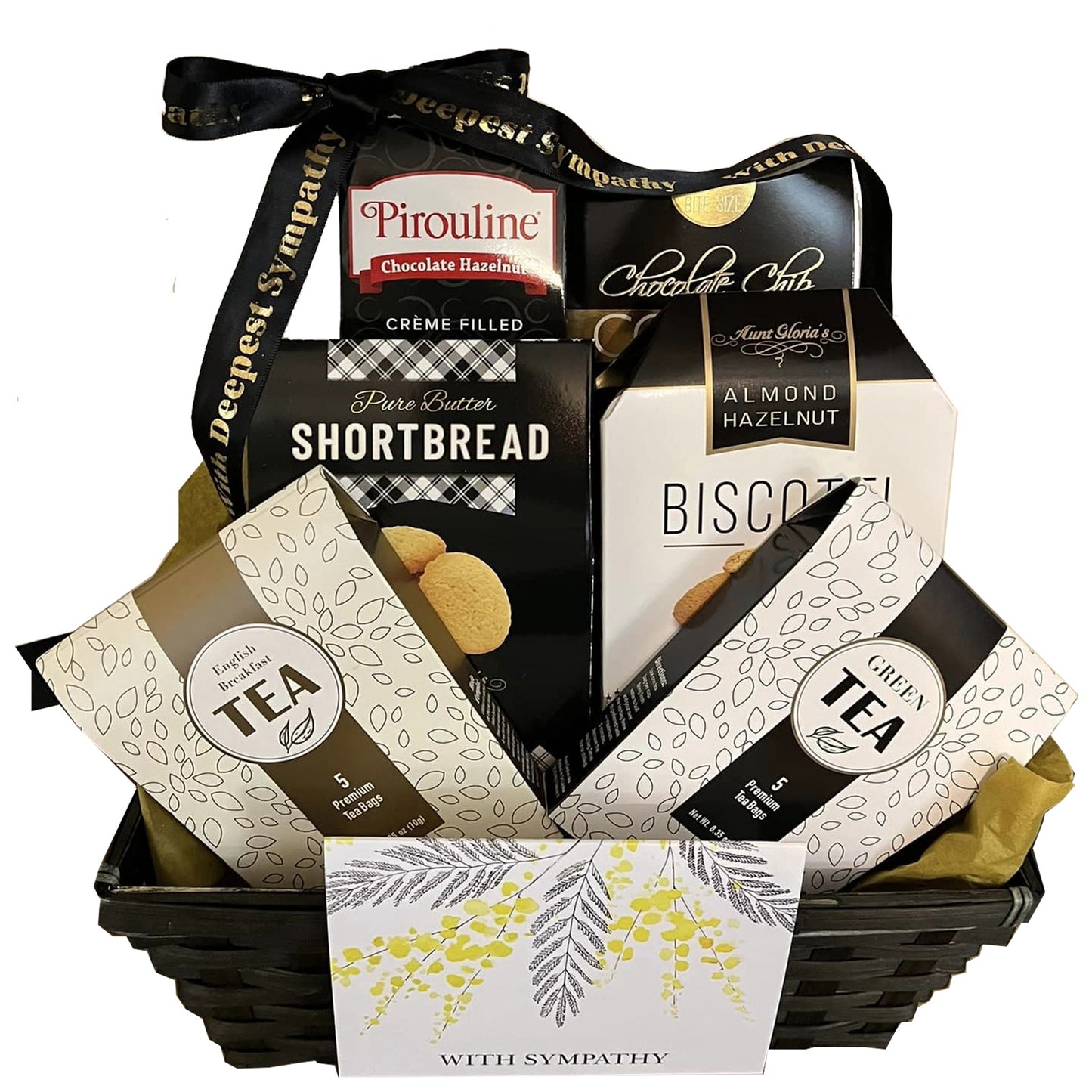 Tea and Sympathy Gift Basket for Grieving