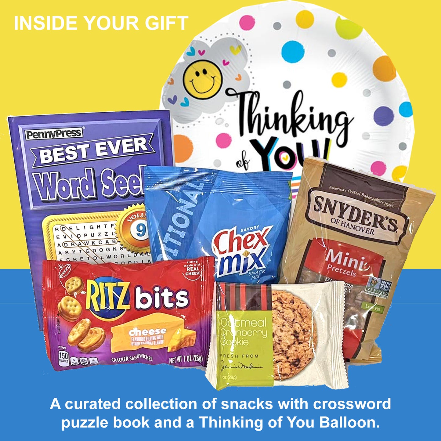 Thinking of You Gift Box with Word Seek Book
