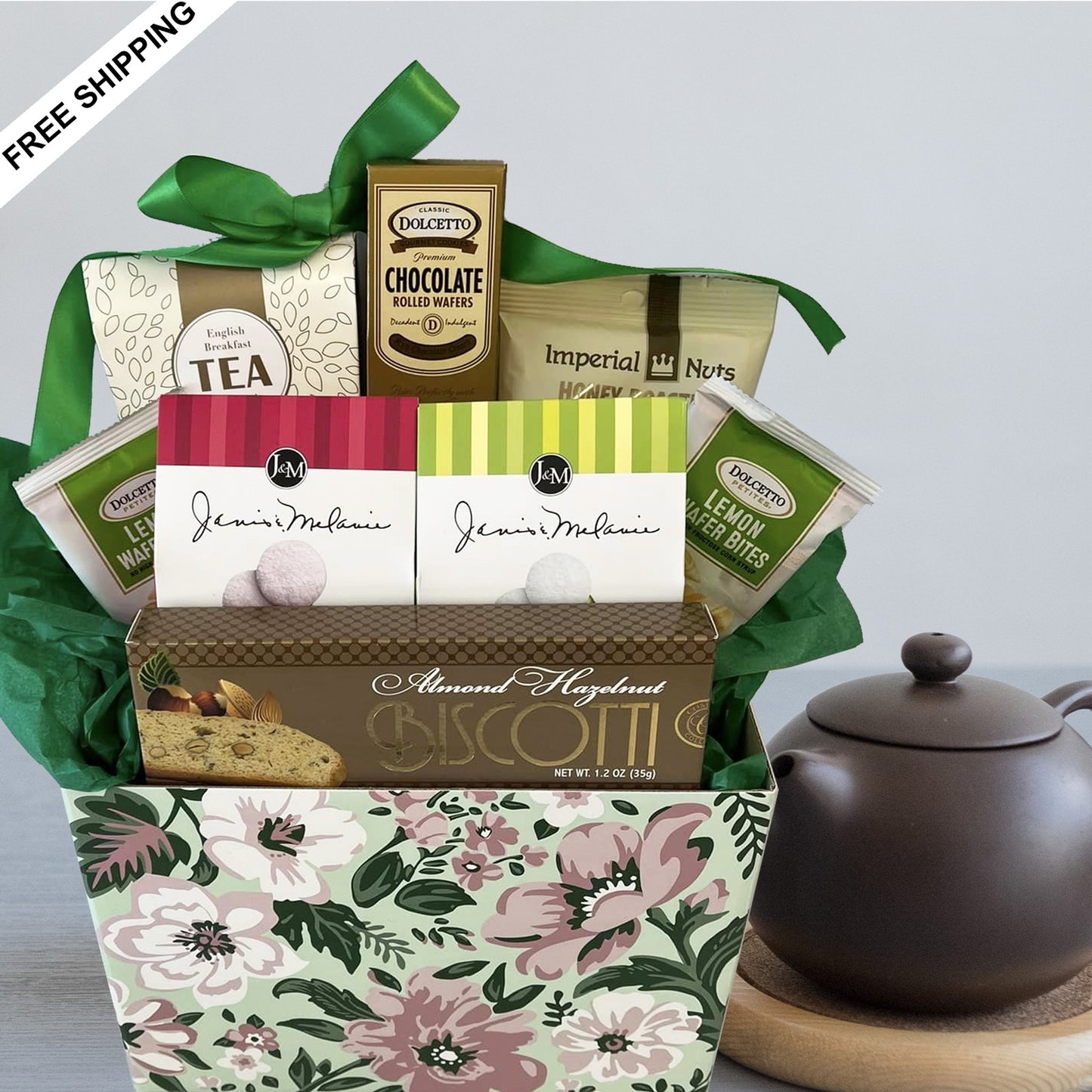 Sympathy Gift for Women with Tea and Cookies a Lovely Gift Box to Send Condolences on the Loss of a Loved One  