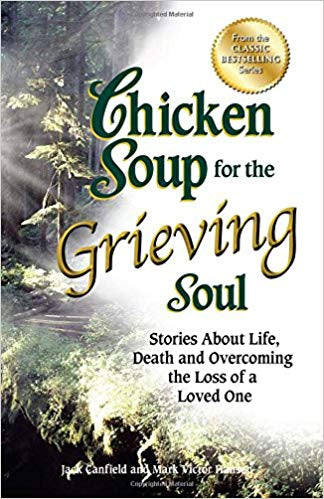 Gourmet Sympathy Gift Basket with Chicken Soup for the Grieving Soul Book