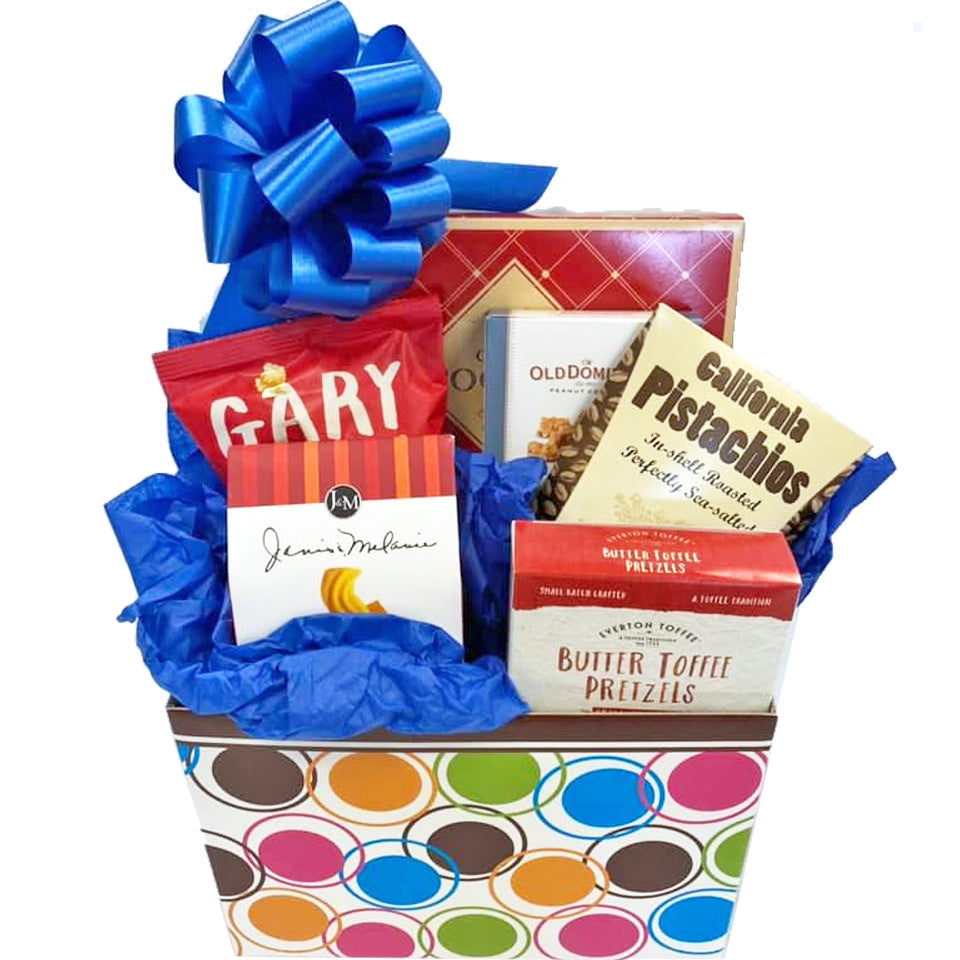 Delightful Thank You Gift Box with a Variety of Snacks