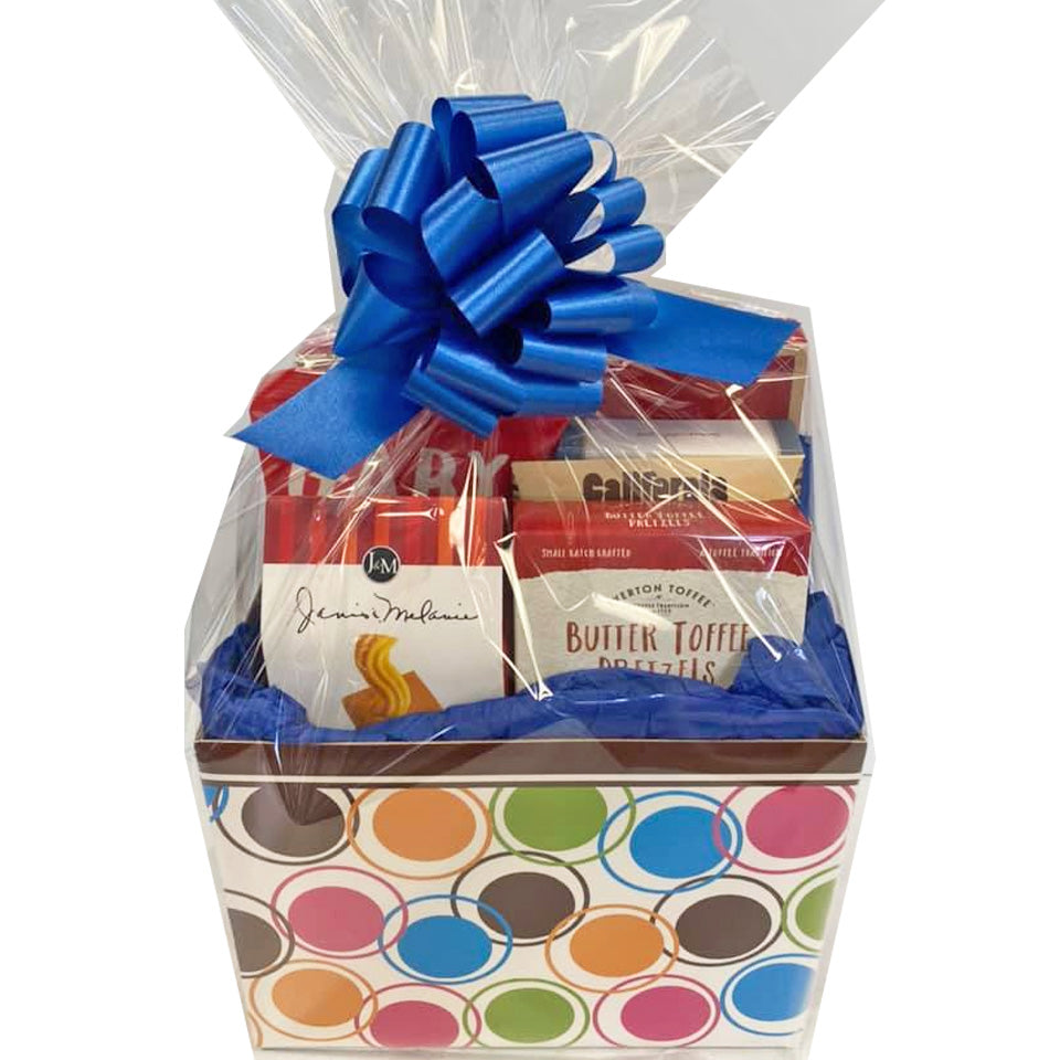 Delightful Thank You Gift Box with a Variety of Snacks