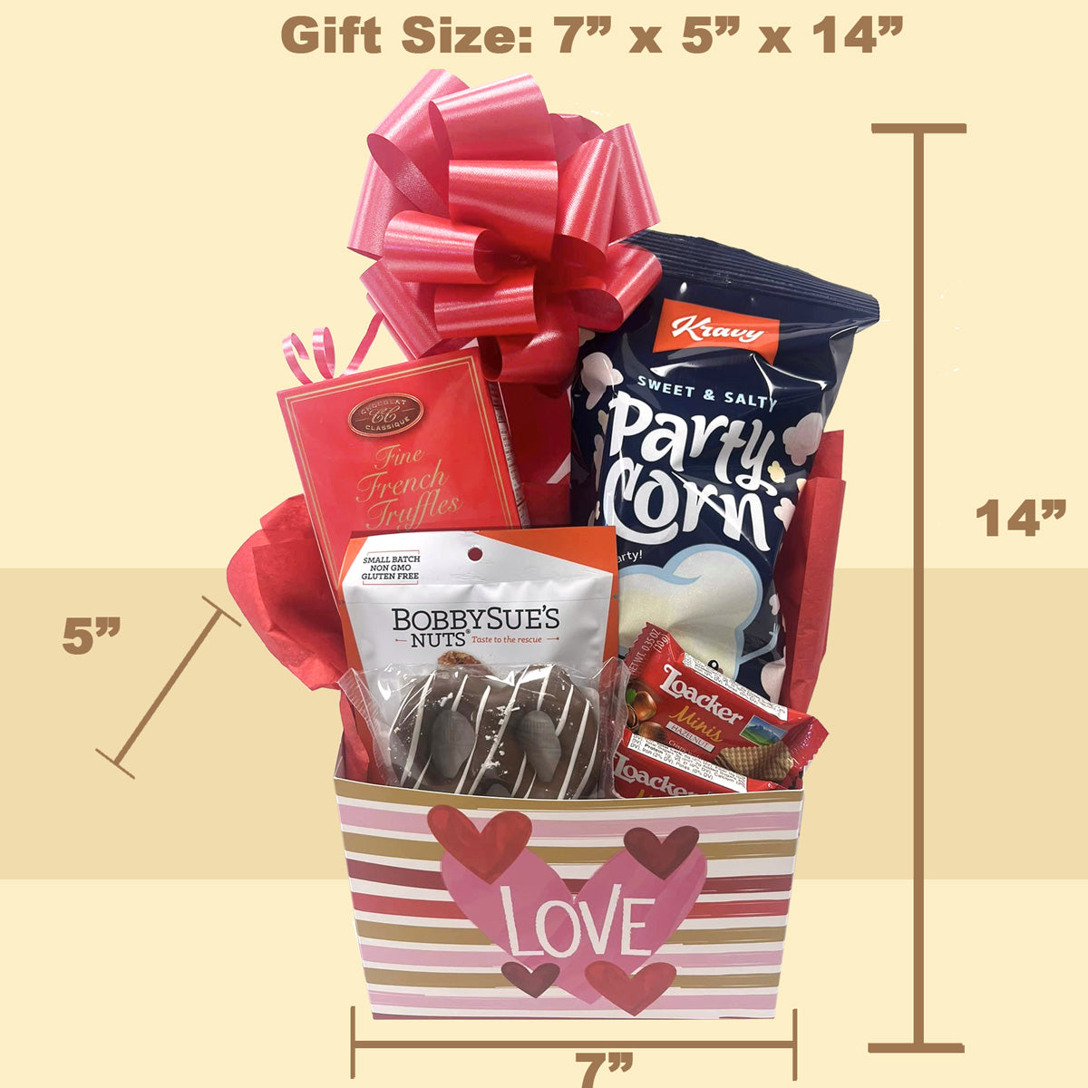 Snacks Valentine's Day Gift for Men, for Women Vday Gift Share the Love