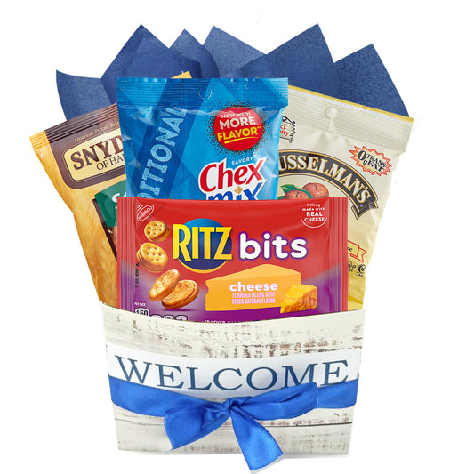 Unisex Snack Filled Welcome Gift Box